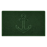 Nicoman "Anchors Away" Grey Spaghetti Door Mat
