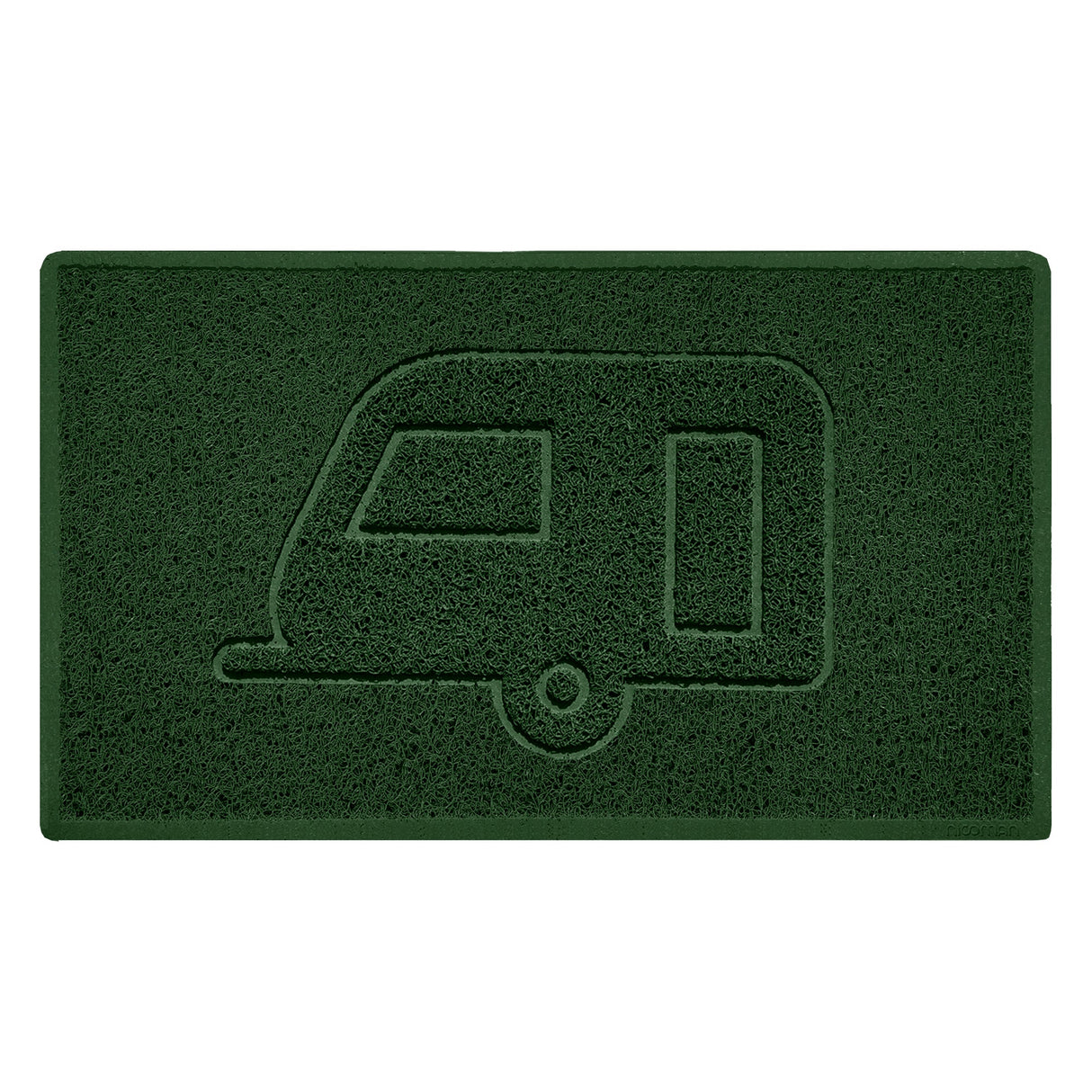 "Caravan" Grey Spaghetti Door Mat | Nicoman