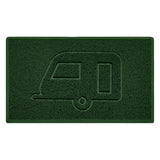 "Caravan" Grey Spaghetti Door Mat | Nicoman