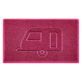"Caravan" Grey Spaghetti Door Mat | Nicoman