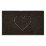 Nicoman Embossed Spaghetti Outdoor Doormat - Brown