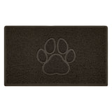 Nicoman Embossed Spaghetti Outdoor Doormat - Brown