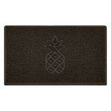 Nicoman Embossed Spaghetti Outdoor Doormat - Brown