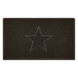 Nicoman Embossed Spaghetti Outdoor Doormat - Brown
