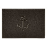 Nicoman "Anchors Away" Grey Spaghetti Door Mat