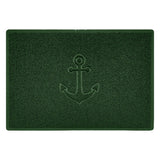 Nicoman "Anchors Away" Grey Spaghetti Door Mat