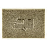 "Caravan" Grey Spaghetti Door Mat | Nicoman