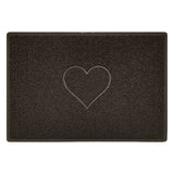 Nicoman Embossed Spaghetti Outdoor Doormat - Brown