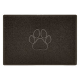Nicoman Embossed Spaghetti Outdoor Doormat - Brown