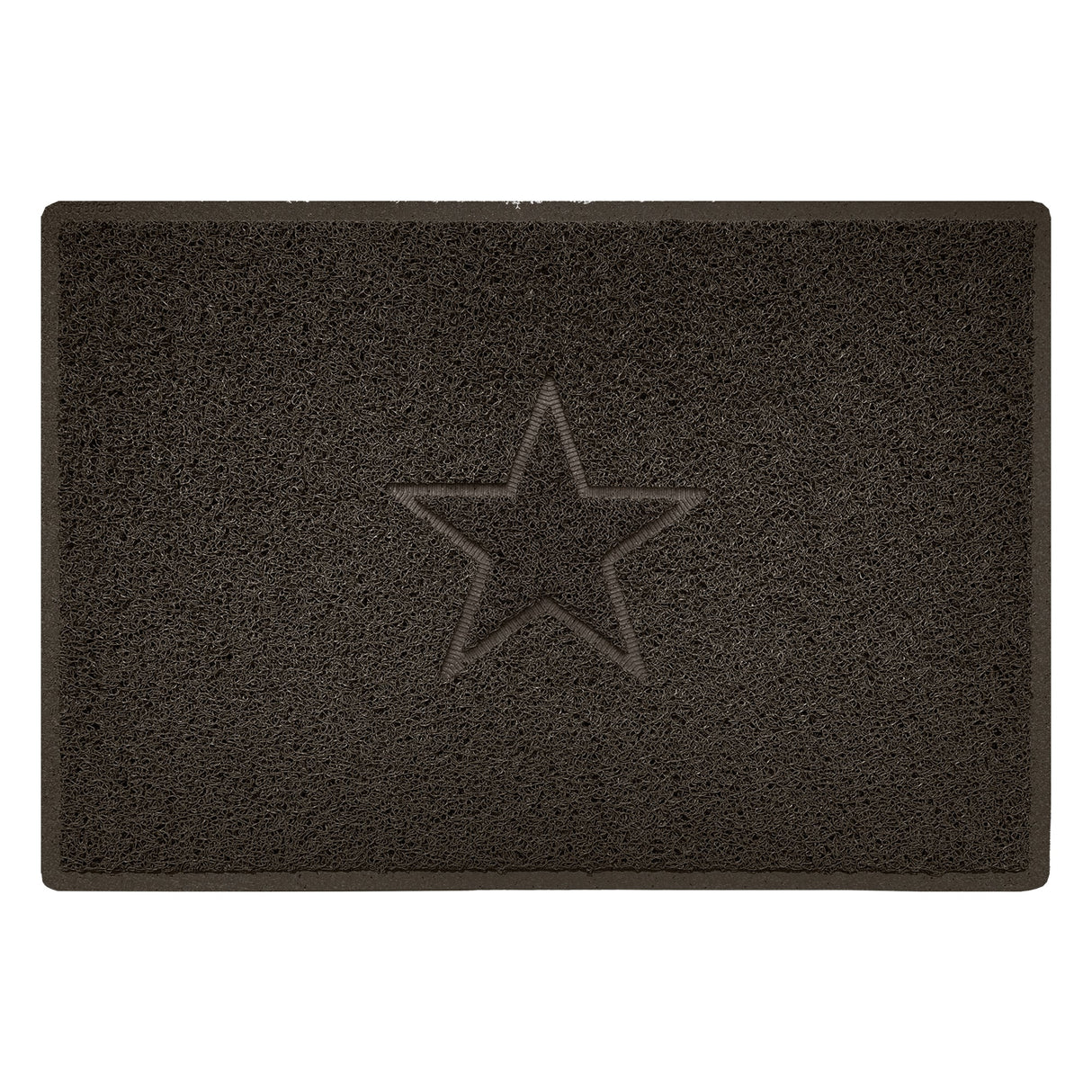 Nicoman Embossed Spaghetti Outdoor Doormat - Brown