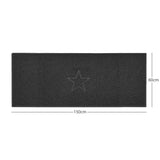 Nicoman "Star" Embossed Loofah Textured Spaghetti Doormat