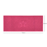Nicoman "Star" Embossed Loofah Textured Spaghetti Doormat