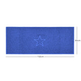 Nicoman "Star" Embossed Loofah Textured Spaghetti Doormat