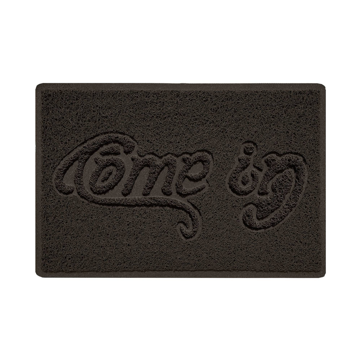 Nicoman "Come In" Grey Spaghetti Door Mat