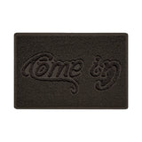 Nicoman "Come In" Grey Spaghetti Door Mat