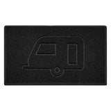 "Caravan" Grey Spaghetti Door Mat | Nicoman