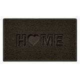 Nicoman Embossed Spaghetti Outdoor Doormat - Brown