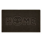 Nicoman Embossed Spaghetti Outdoor Doormat - Brown