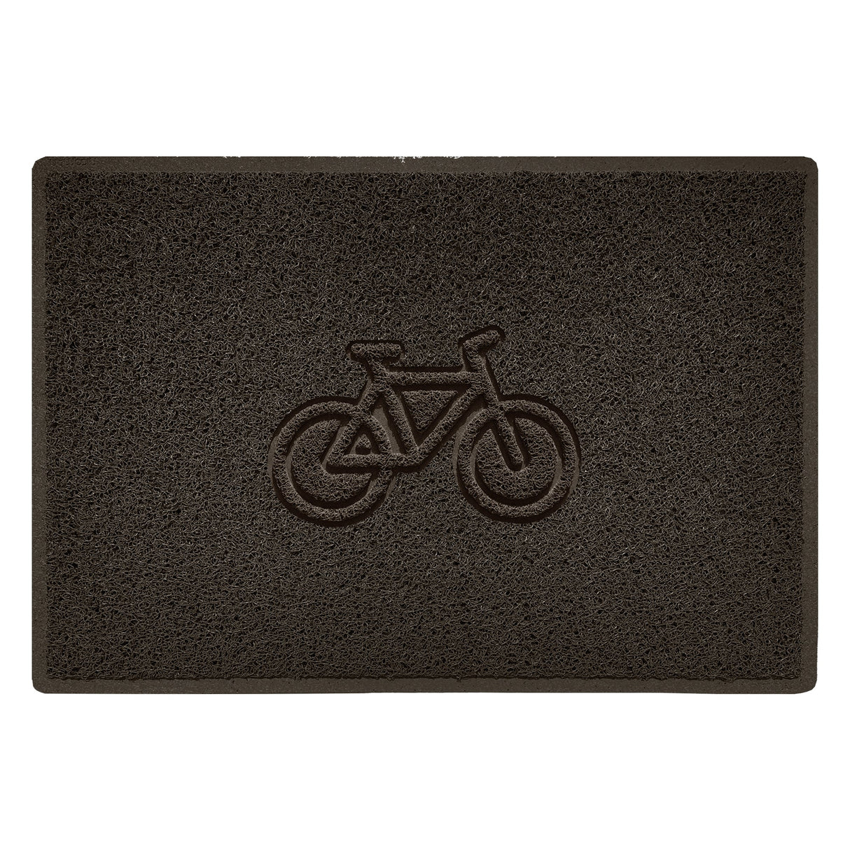 Nicoman Embossed Spaghetti Outdoor Doormat - Brown