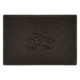 Nicoman Embossed Spaghetti Outdoor Doormat - Brown
