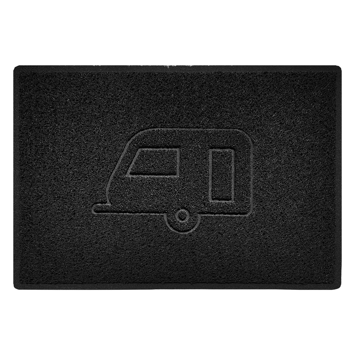 "Caravan" Grey Spaghetti Door Mat | Nicoman