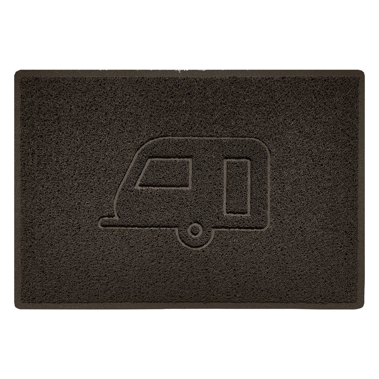 Nicoman Embossed Spaghetti Outdoor Doormat - Brown