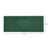 Heart Embossed Spaghetti Door Mat Non Slip PVC | Nicoman