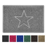 Nicoman "Star" Embossed Loofah Textured Spaghetti Doormat