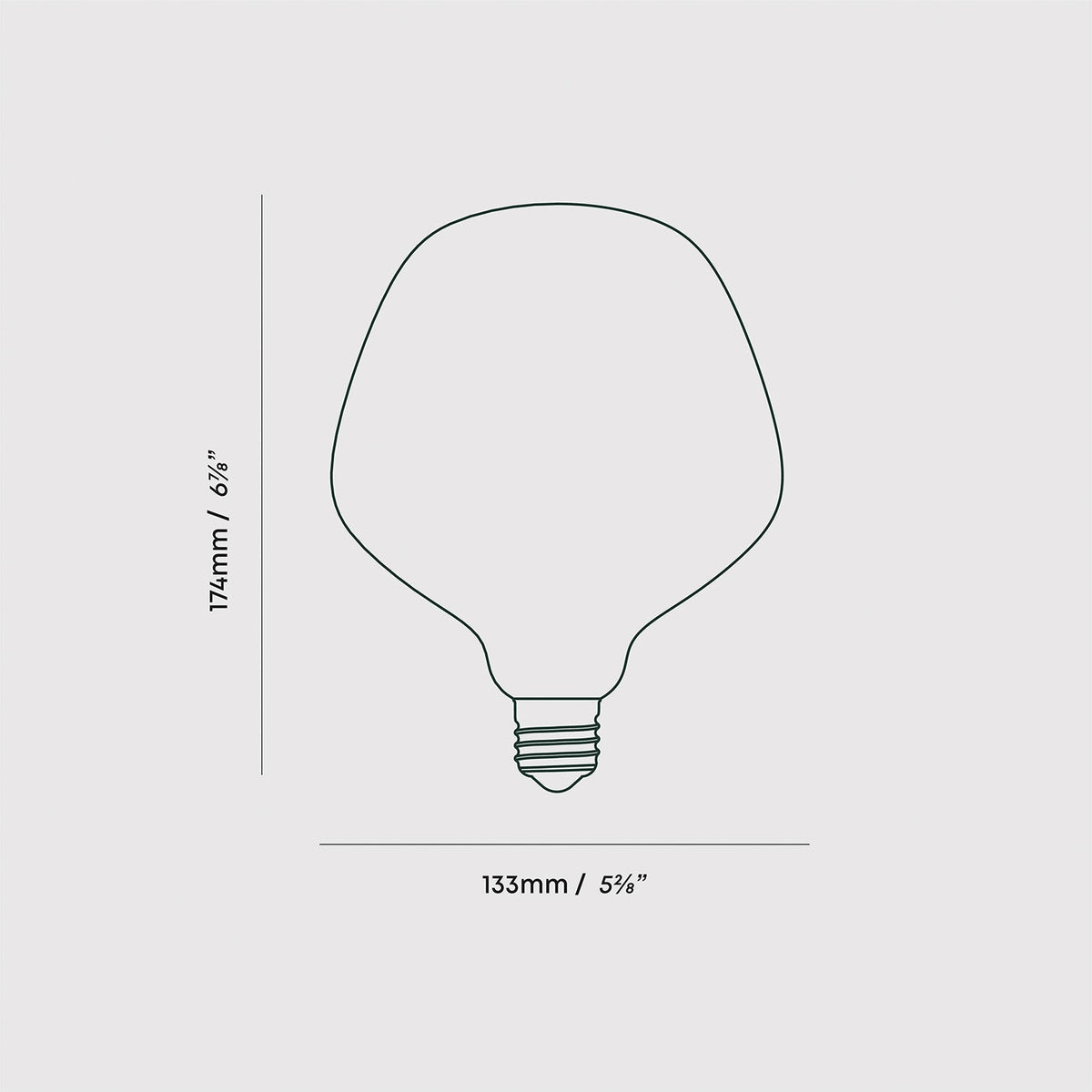 Tala Enno Plug In Pendant - Graphite