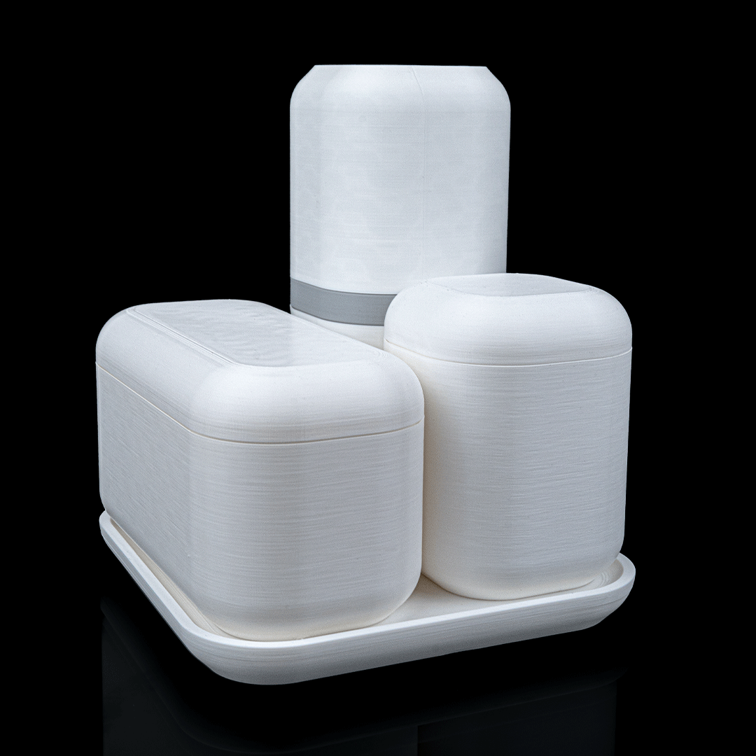 Filamora Studios Essential Home Organisation Kit Sleek Storage System