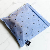 Lou-bees Blue Bee Beeswax Food Bag