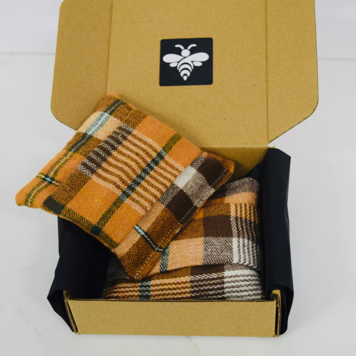 Lou-bees Strawberry Thief Hand Warmers