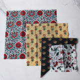 Lou-bees William Morris Indian Summer Beeswax Wraps