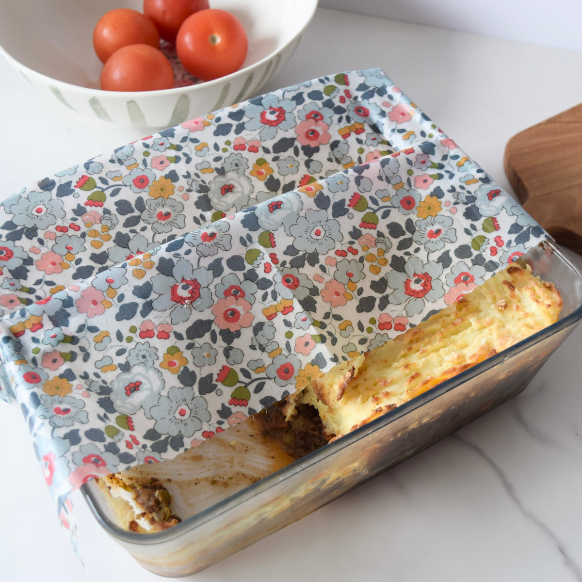 Lou-bees Lightweight Large Liberty Beeswax Wrap - 17”x13”