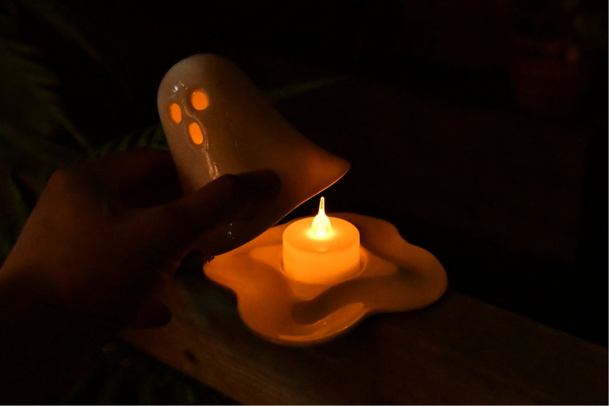 4AM Studio Ghost Tealight Holder