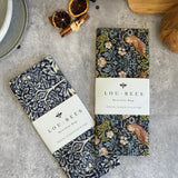 Lou-bees William Morris Beeswax Bag