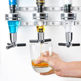 Jeray Final Touch 4 Bottle Wall Mounted Drinks Dispenser