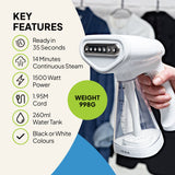 Fridja F10 Handheld Clothes Steamer