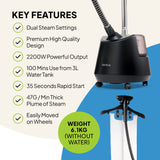 Fridja F1200 Clothes Steamer Pro - 2200W