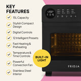 Fridja Super Oven 15L Digital Air Fryer Oven