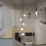Tala Five Pendant in Brass Oval II