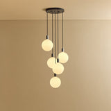 Tala Five Pendant in Graphite with Sphere V