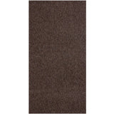 Flex Brown Low Pile Solid Rug