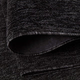 Flex Dark Grey Low Pile Solid Rug