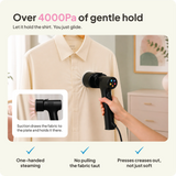 Fridja F20 Handheld Clothes Steamer Pro with Suction