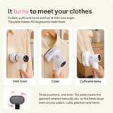 Fridja F20 Handheld Clothes Steamer Pro with Suction
