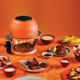 Fritaire Self-Cleaning Glass Bowl Air Fryer - Teal