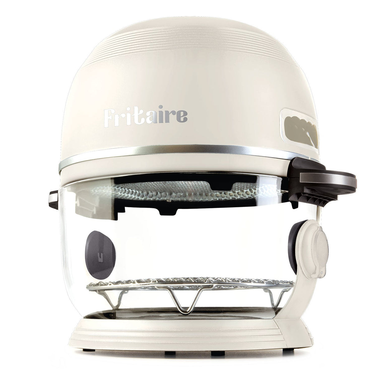 Fritaire Self-Cleaning Glass Bowl Air Fryer - Lily White