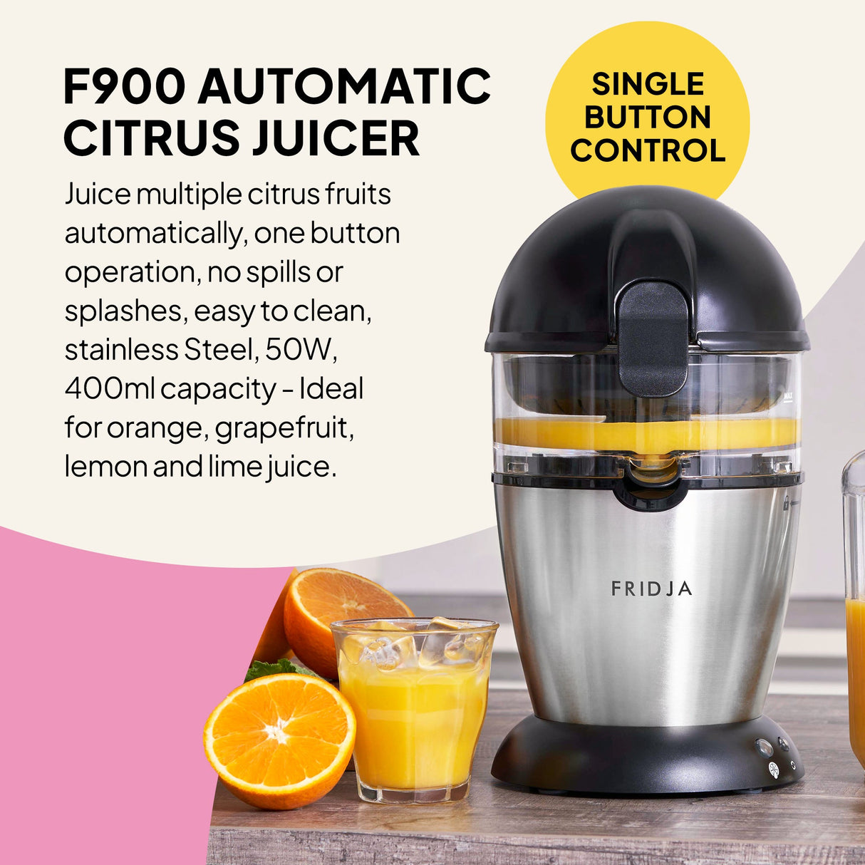 Fridja F900 Automatic Citrus Juicer