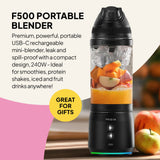 Fridja F500 Portable Blender, 700ml